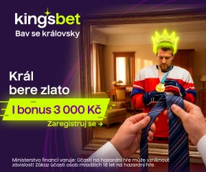 Kingsbet — 3 000 Kč Welcome bonus k MS hokeji